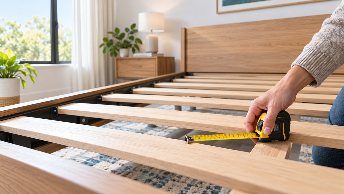 How Far Apart Should Bed Slats Be? The 3-Inch Rule Explained.