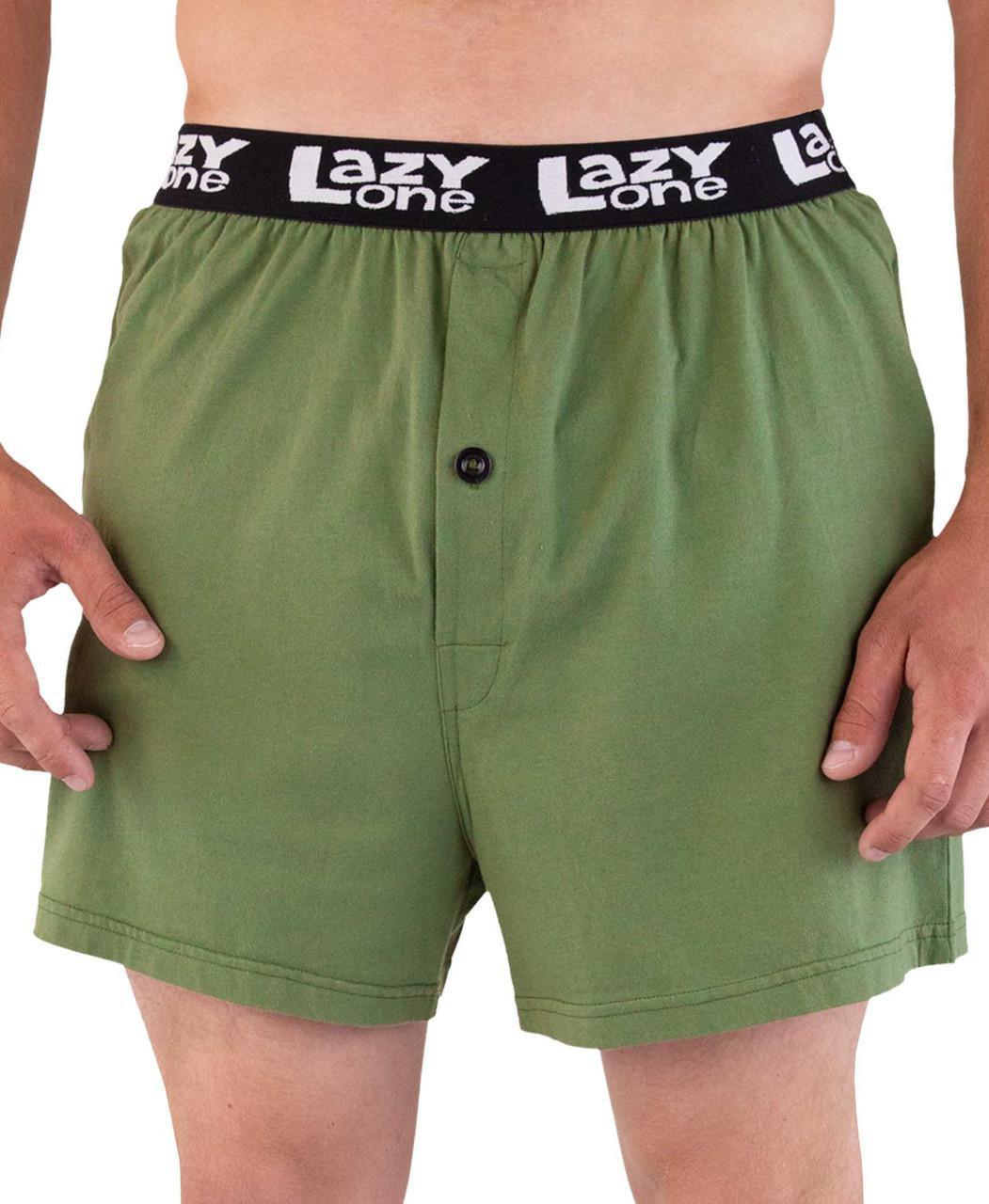 Sascrotch Men's Funny Bigfoot Boxer by LazyOne