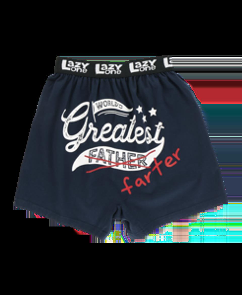 World's Greatest Farter Men's Funny Boxer by LazyOne