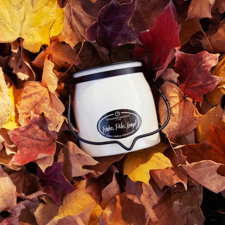 Milkhouse Candle Co: Rake, Pile, Leap!