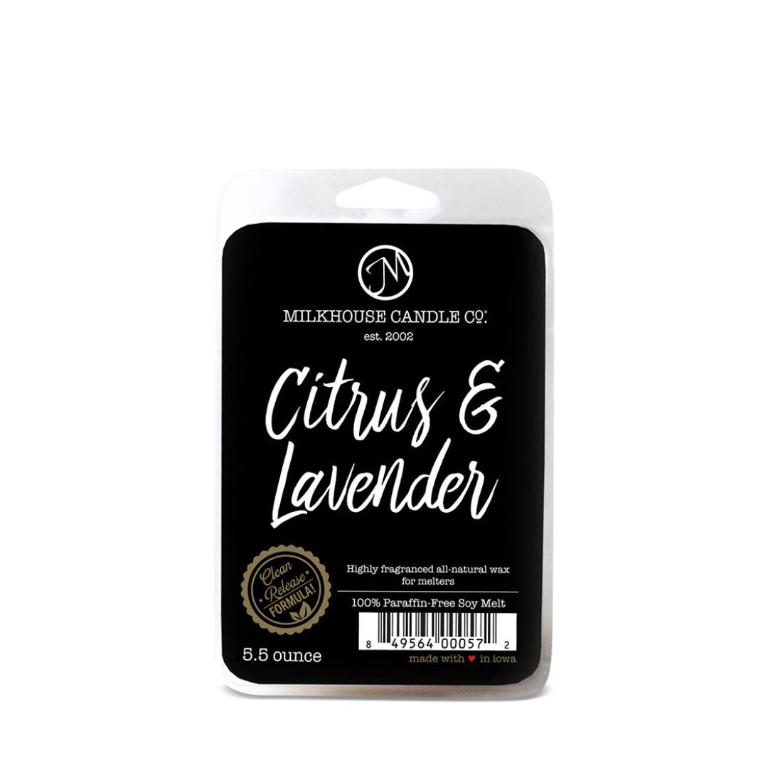 Citrus & Lavender Candle by Milkhouse Candle Co.
