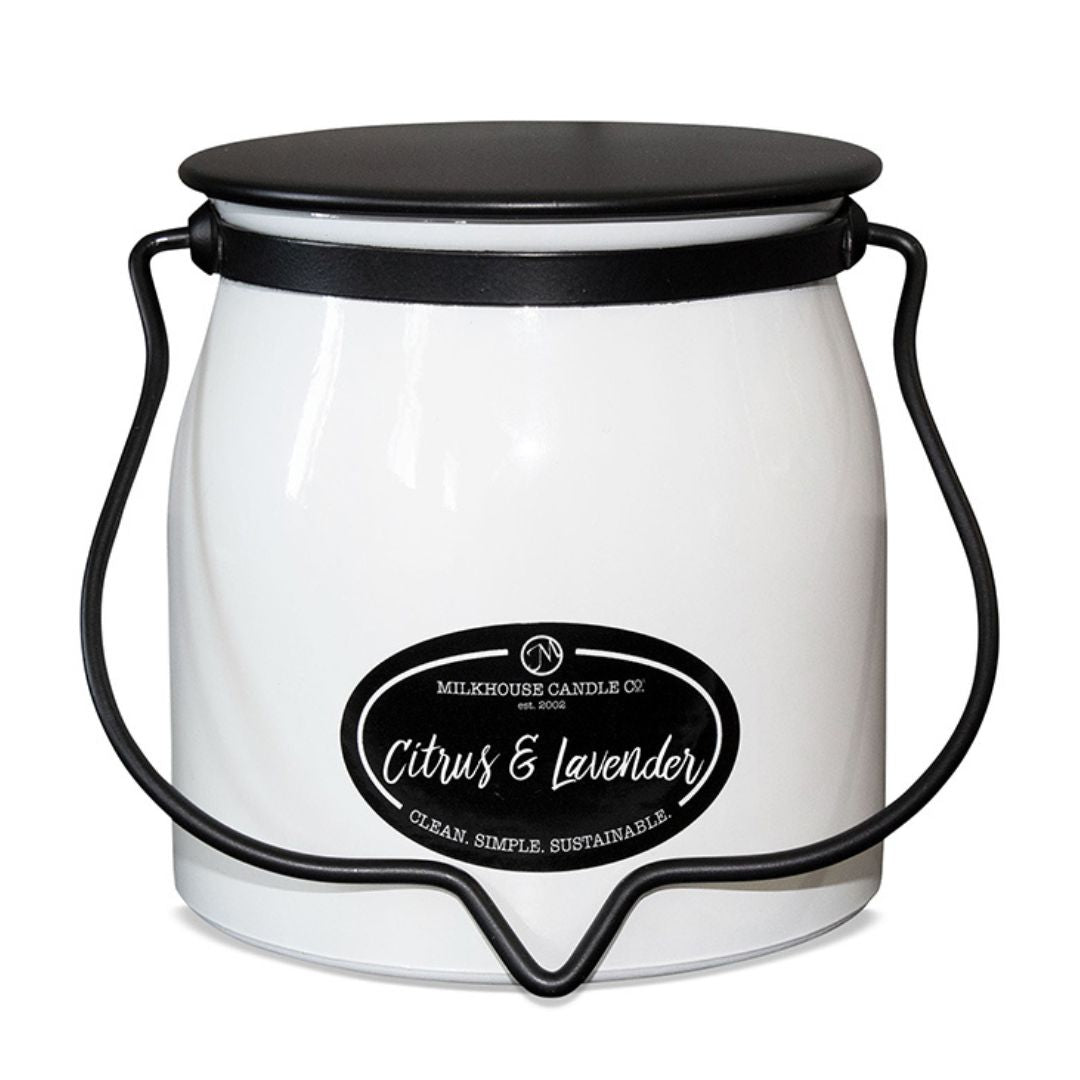Citrus & Lavender Candle by Milkhouse Candle Co.