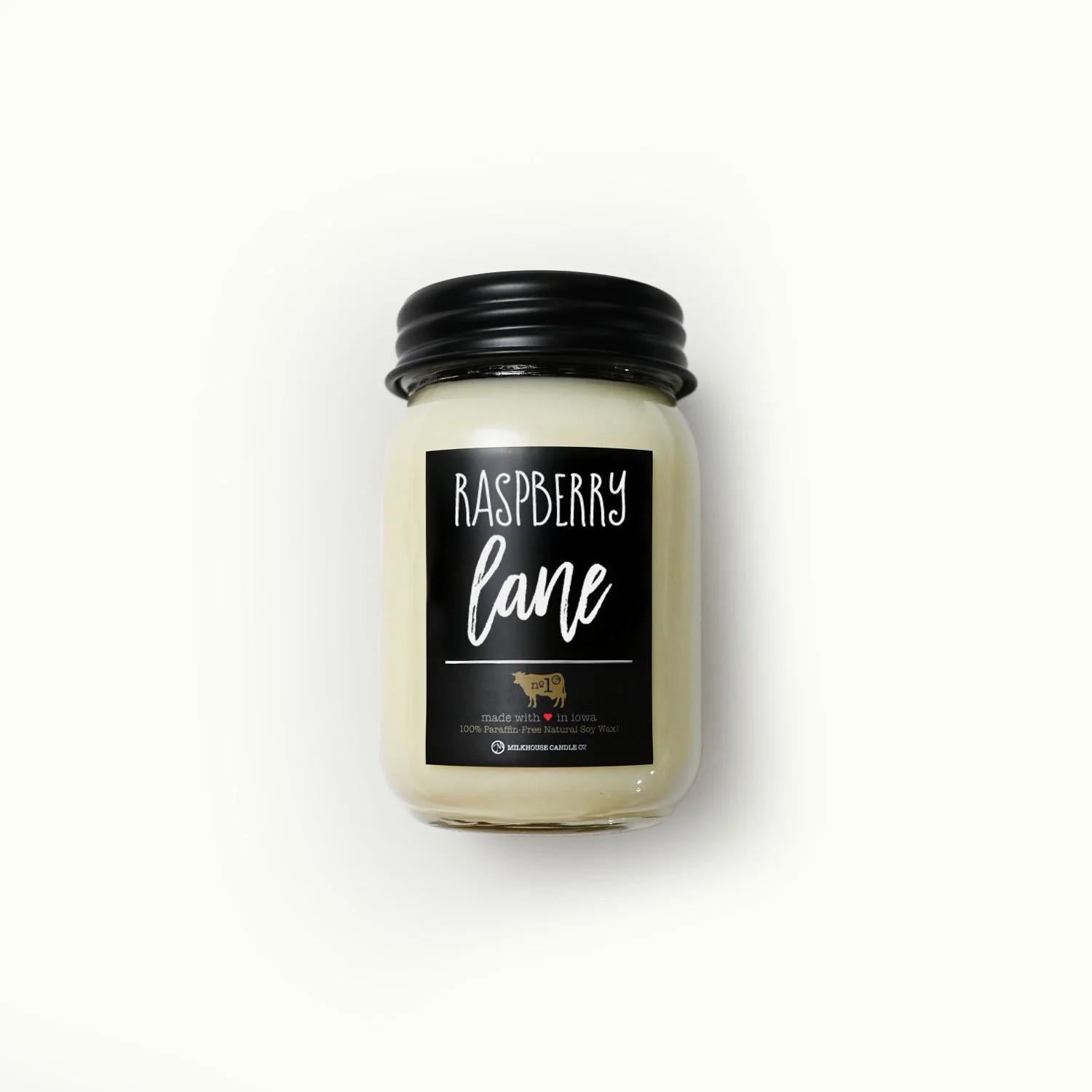 Raspberry Lane – Milkhouse Candle Co. - Large Melt
