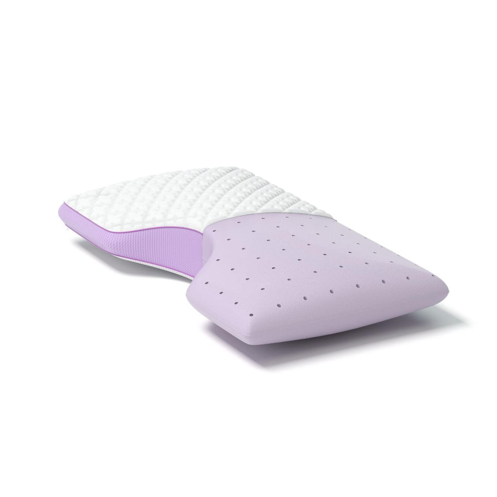 Lavender Infused Memory Foam Pillow by Sleeptone