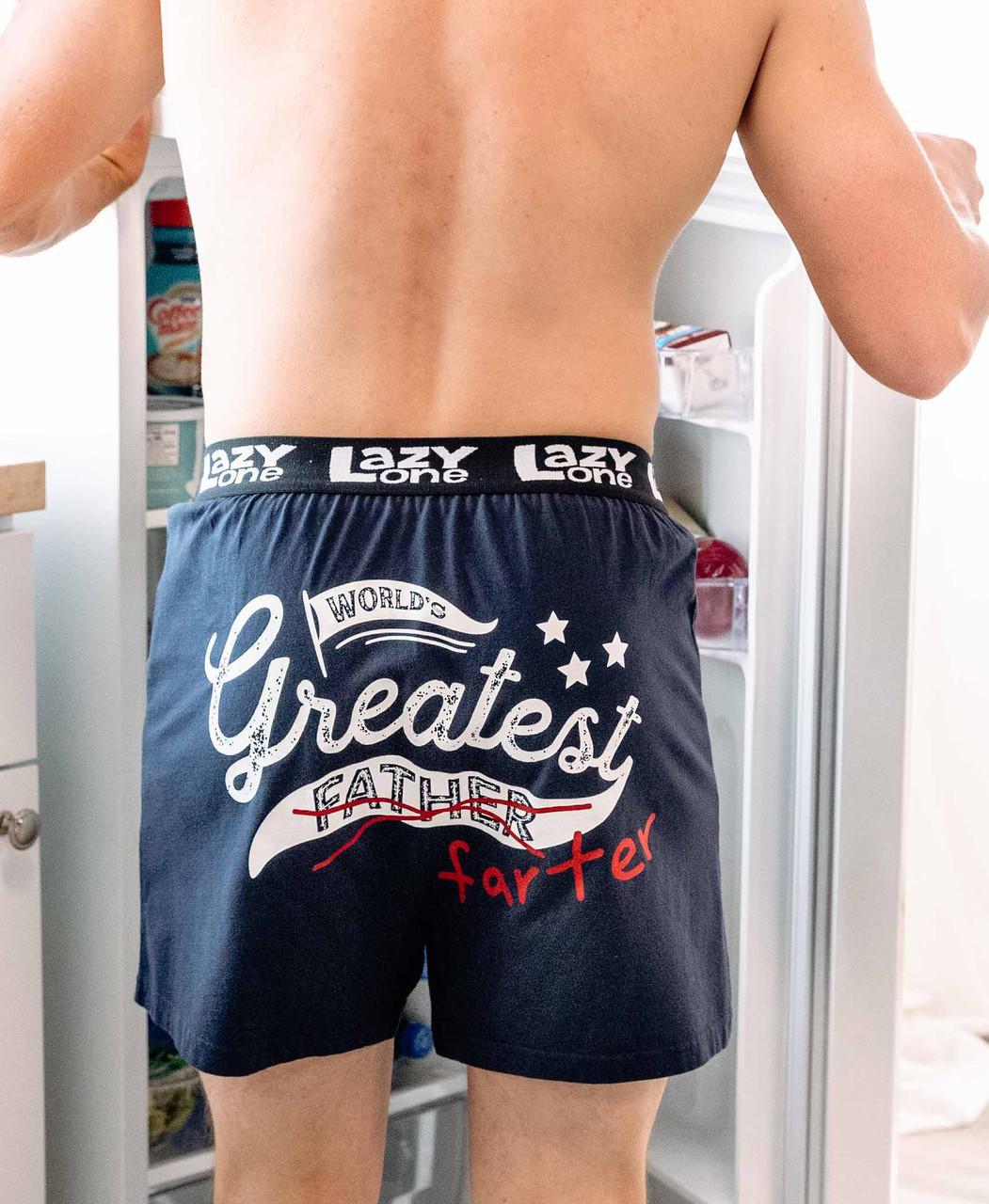 World's Greatest Farter Men's Funny Boxer by LazyOne