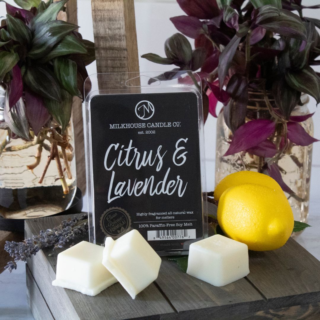 Citrus & Lavender Candle by Milkhouse Candle Co.