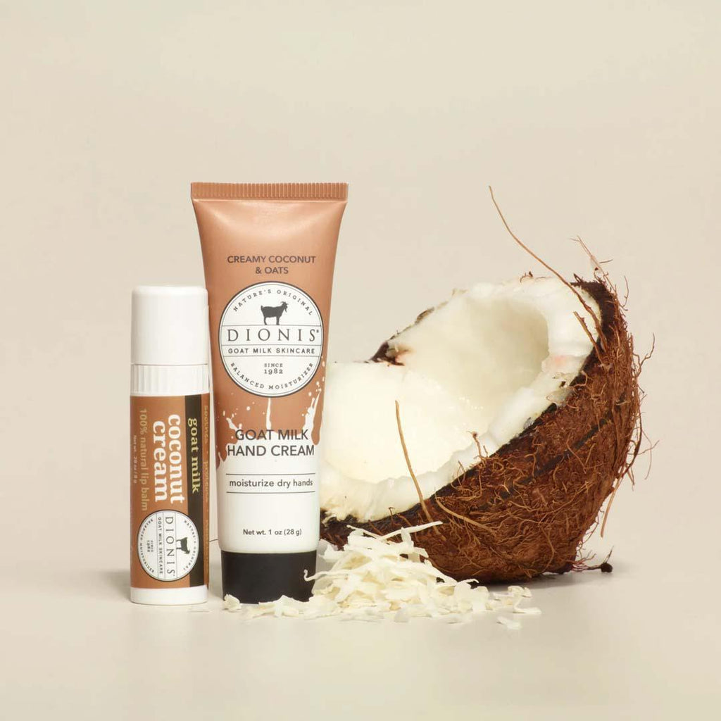 Lip Balm & Hand Cream Gift Set Coconut