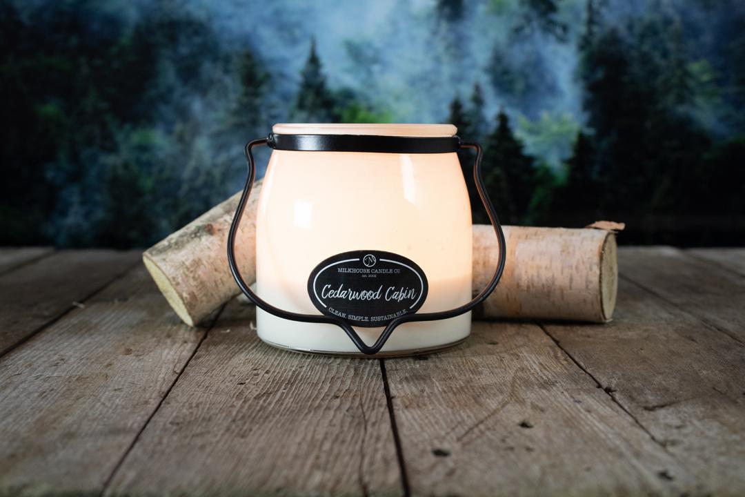Cedarwood Cabin by Milkhouse Candle Co