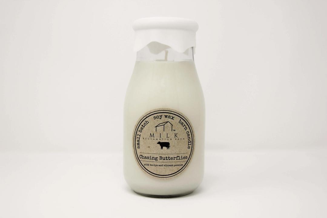Chasing Butterflies Candle Scent by Milk Reclamation Barn