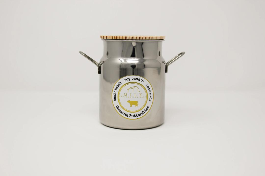Chasing Butterflies Candle Scent by Milk Reclamation Barn