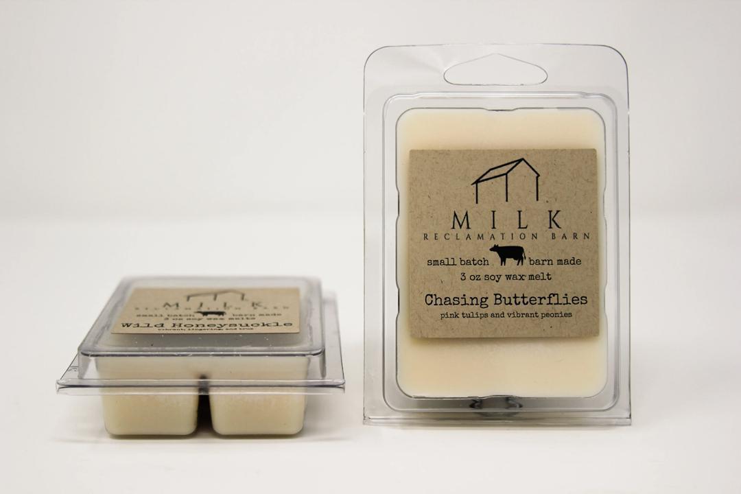 Chasing Butterflies Candle Scent by Milk Reclamation Barn