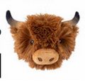 Highland Cow Squeaker Plush Toy