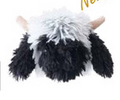 Highland Sheep Squeaker Plush Toy