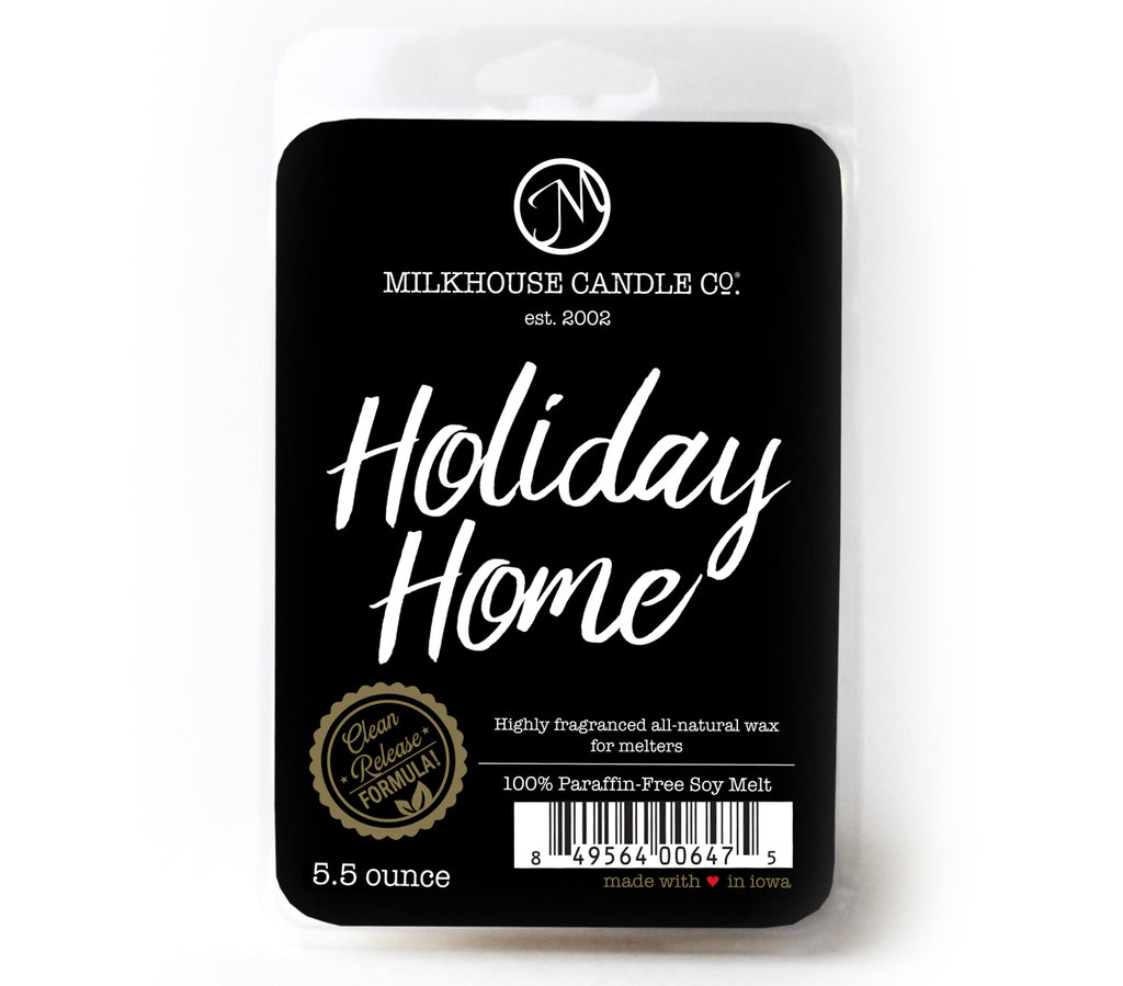 Milkhouse Candle Co: Holiday Home - 22oz Butter Jar