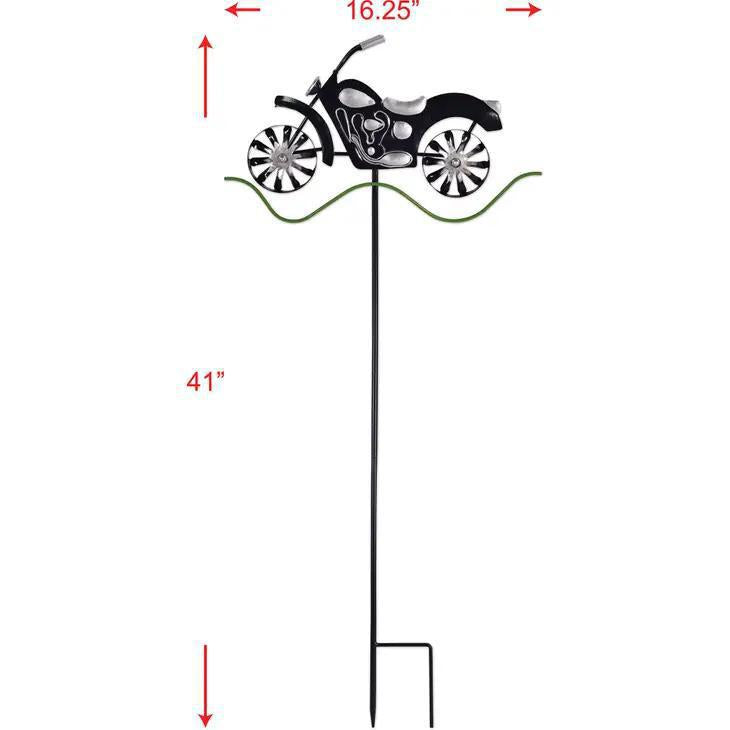 Motorcycle Spinner Stake 41"