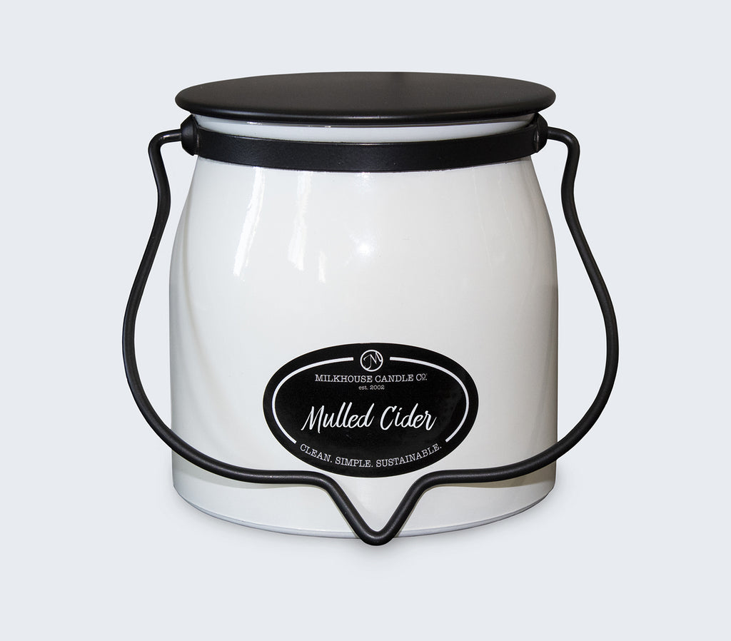 Milkhouse Candle Co: Mulled Cider - 22oz Butter Jar