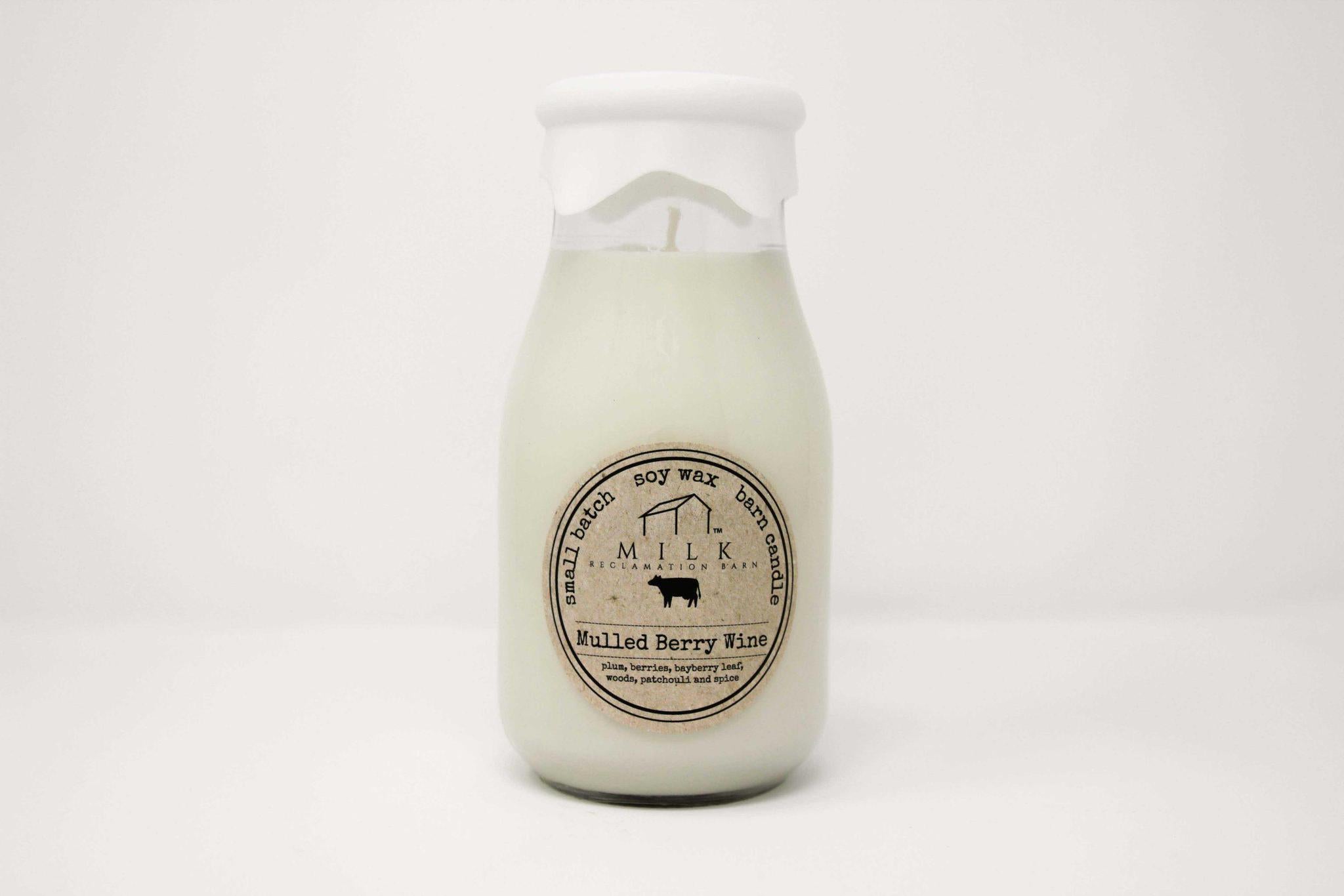 Mulled Berry Wine Candle Milk Reclamation Barn