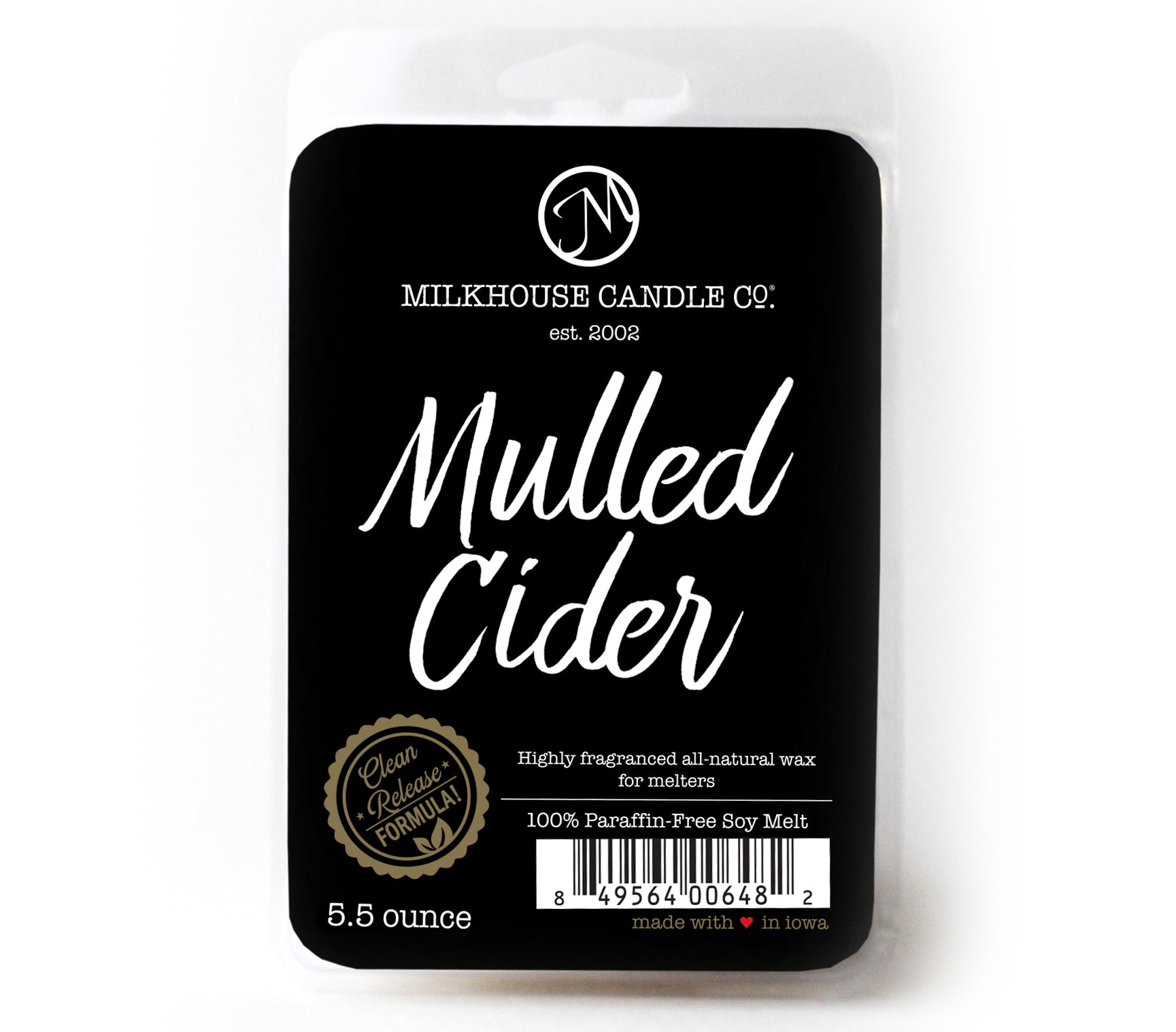 Milkhouse Candle Co: Mulled Cider - 22oz Butter Jar