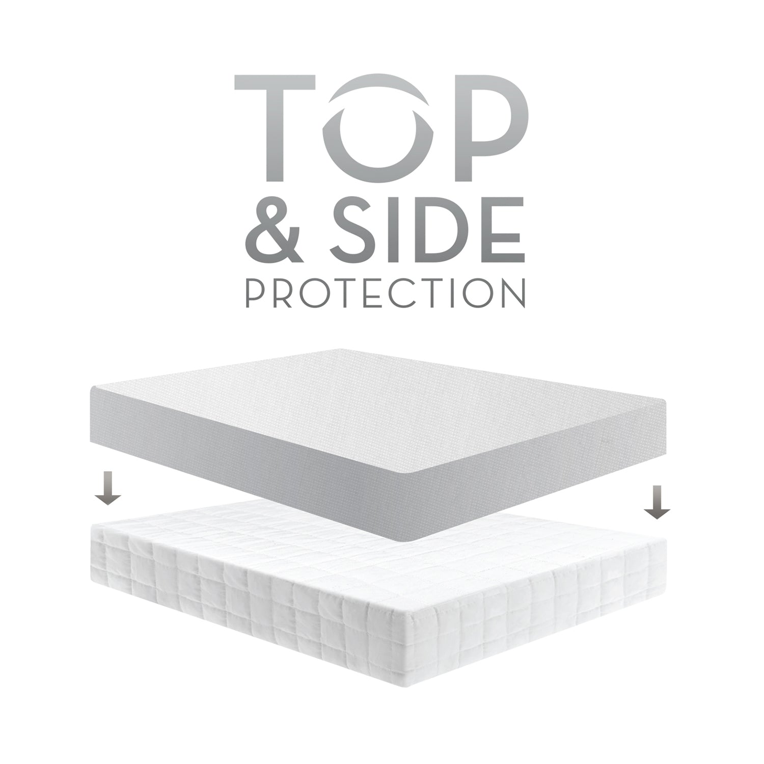 FIVE 5IDED® MATTRESS PROTECTOR WITH TENCEL® + OMNIPHASE®