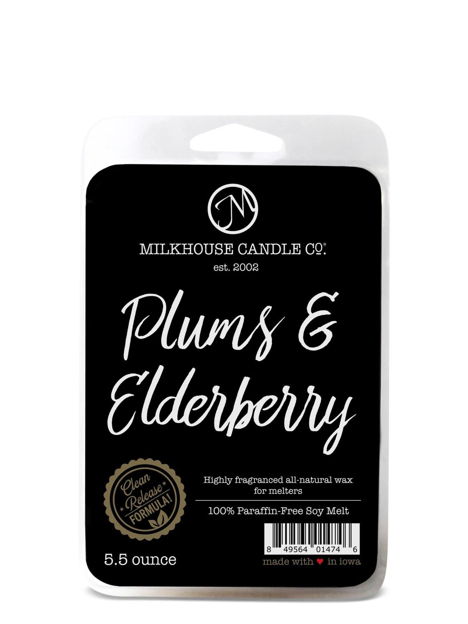 Milkhouse Candle Co: Plums & Elderberry