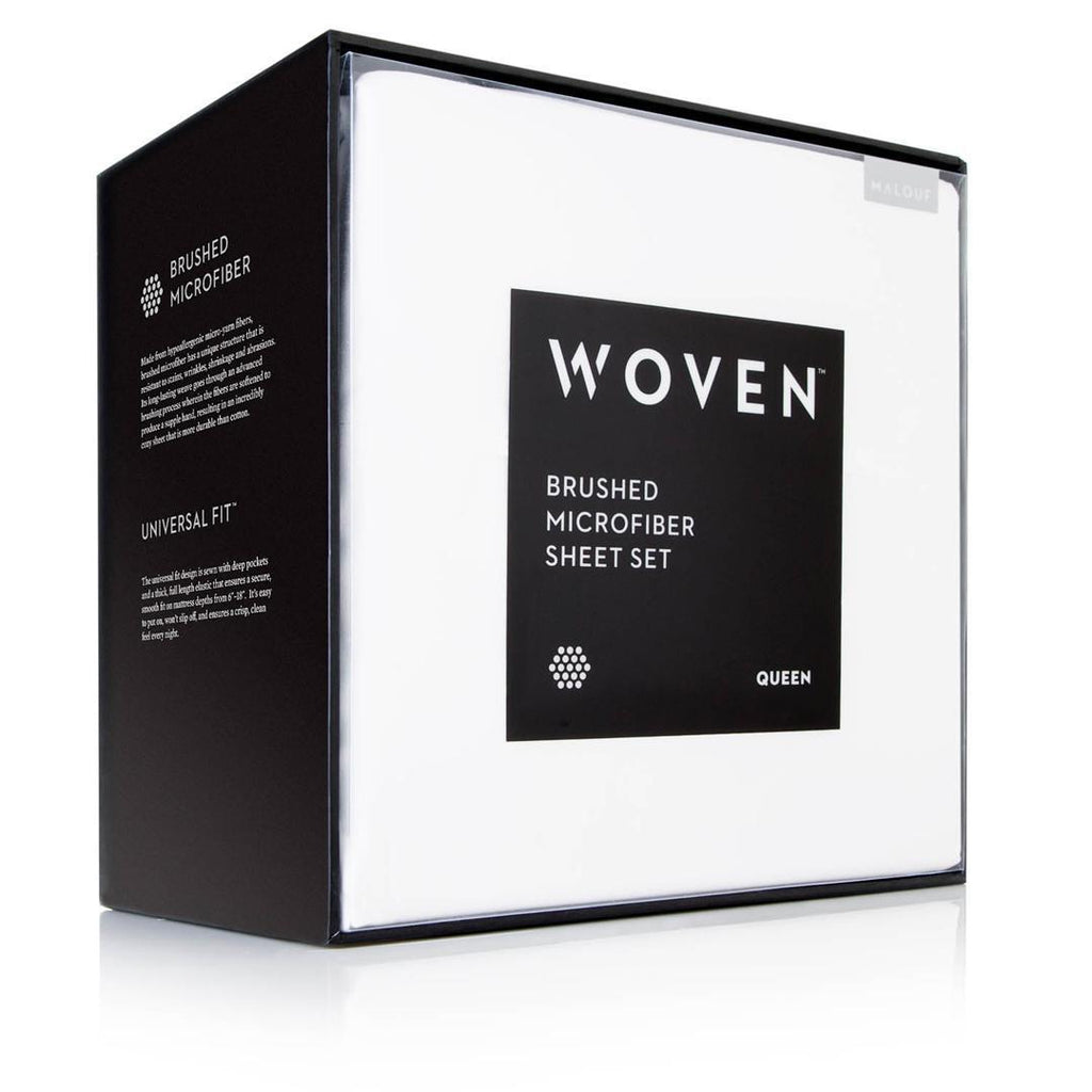 Soft-Knit Microfiber Sheet Set by Woven
