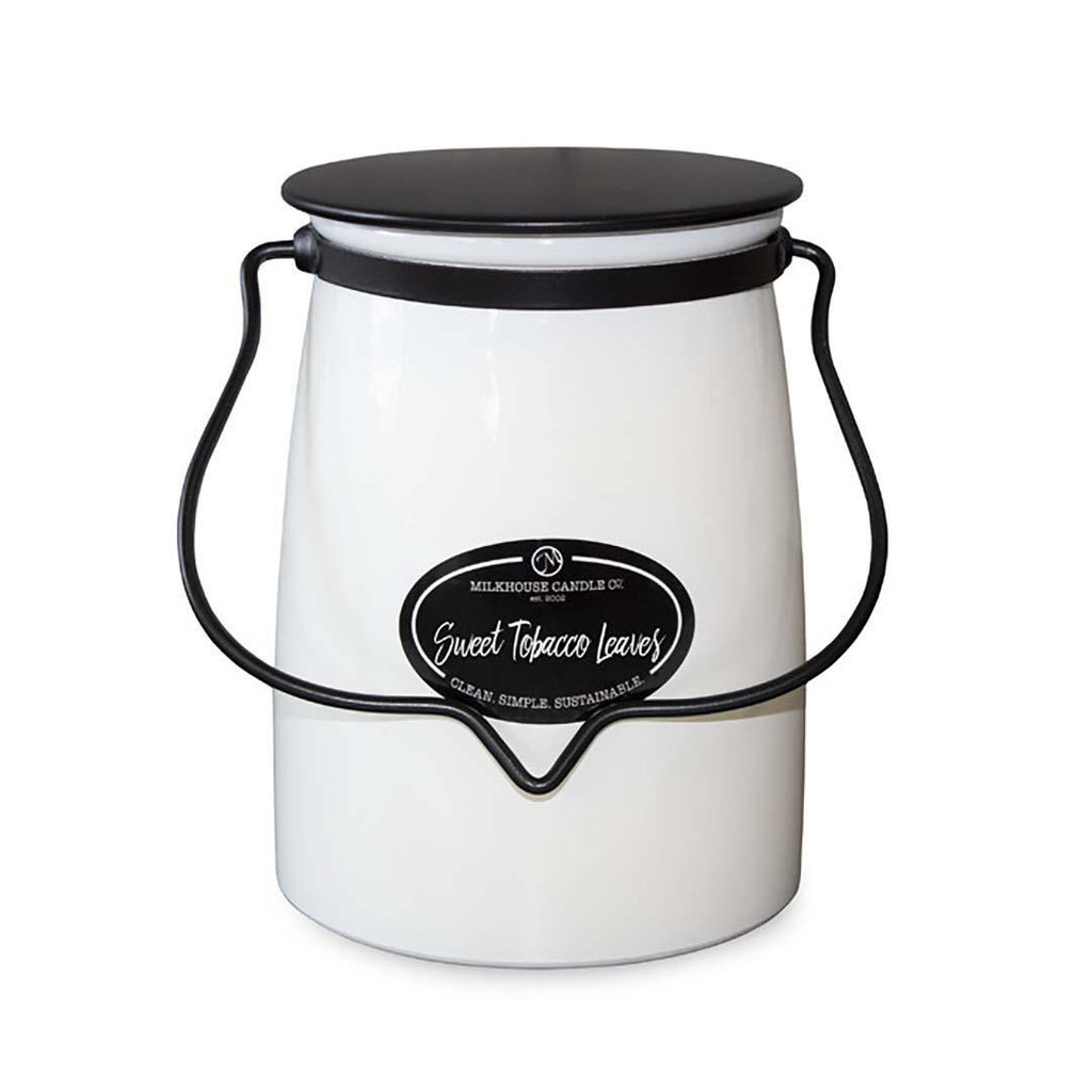 Sweet Tobacco Leaves by Milkhouse Candle co