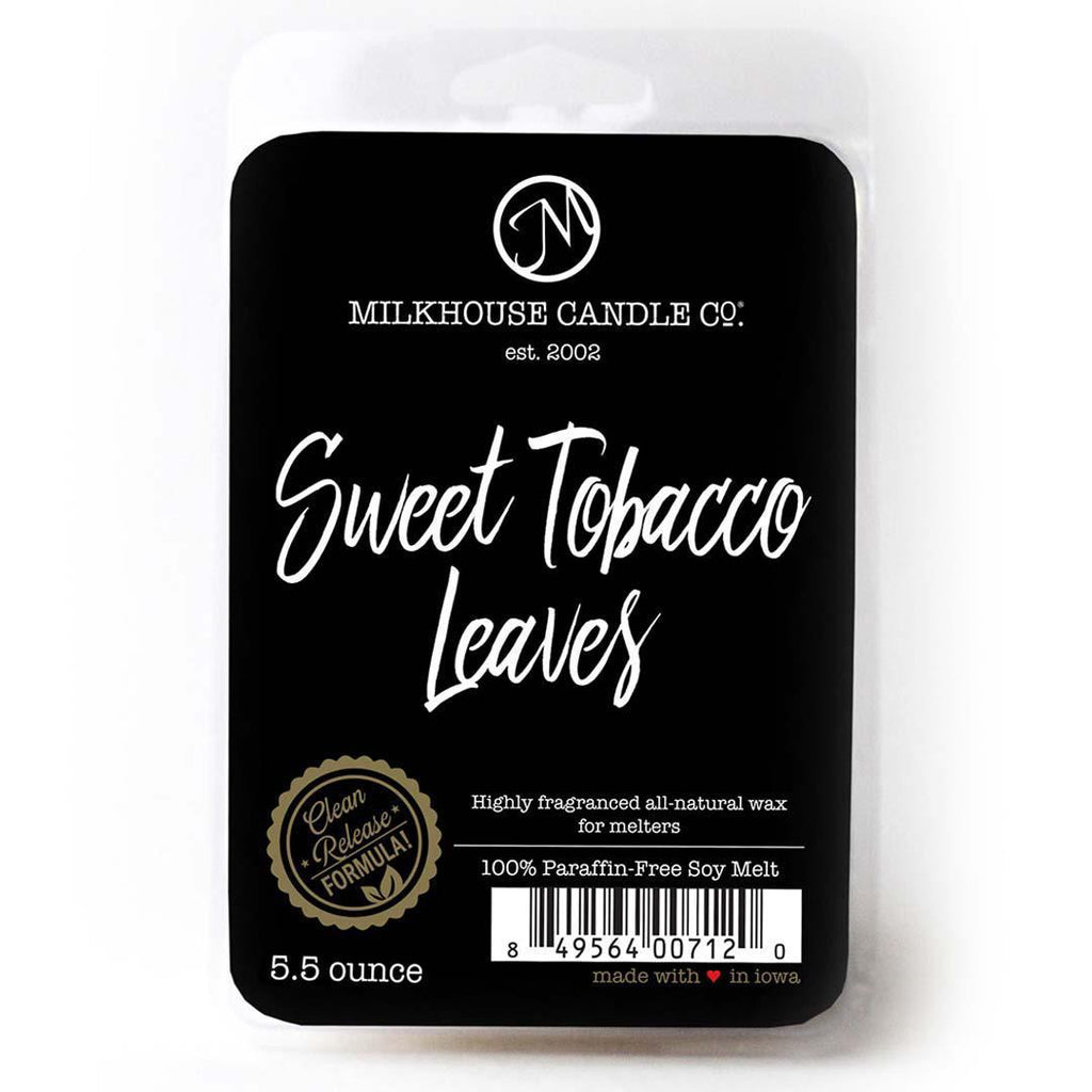 Sweet Tobacco Leaves by Milkhouse Candle co