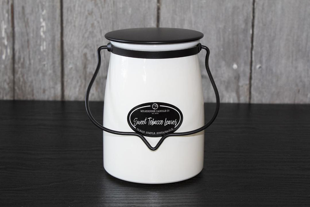 Sweet Tobacco Leaves by Milkhouse Candle co