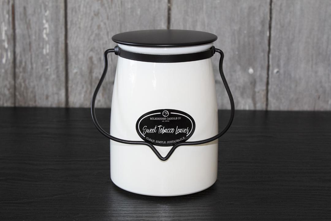 Sweet Tobacco Leaves by Milkhouse Candle co