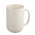 Weave 15oz Tea Infuser Mug White - Gray Lid