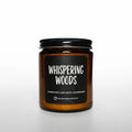 Whispering Woods Amber Jar Candle (7 oz) by Milkhouse Candle Co.