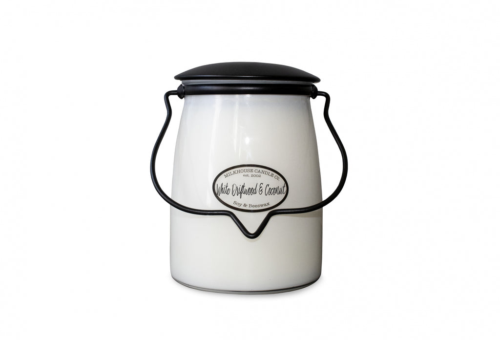 Milkhouse Candle Co: White Driftwood & Coconut - 16oz