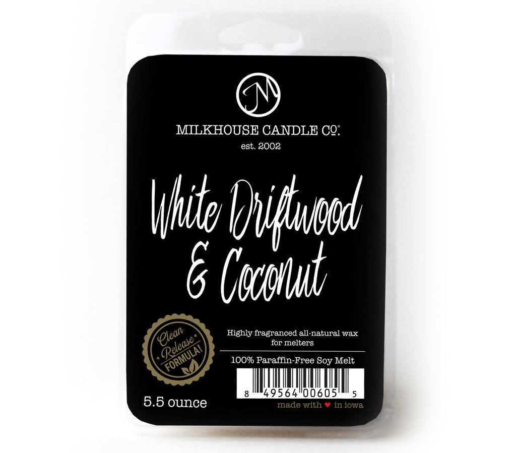 Milkhouse Candle Co: White Driftwood & Coconut - 22oz