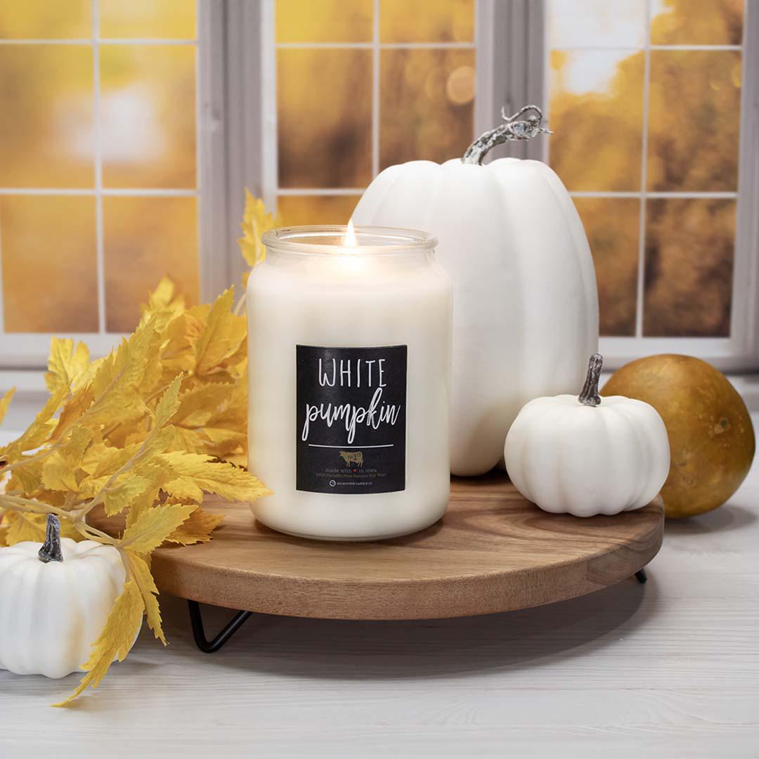 Milkhouse Candle Co: White Pumpkin