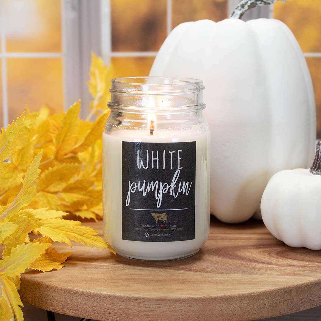 Milkhouse Candle Co: White Pumpkin