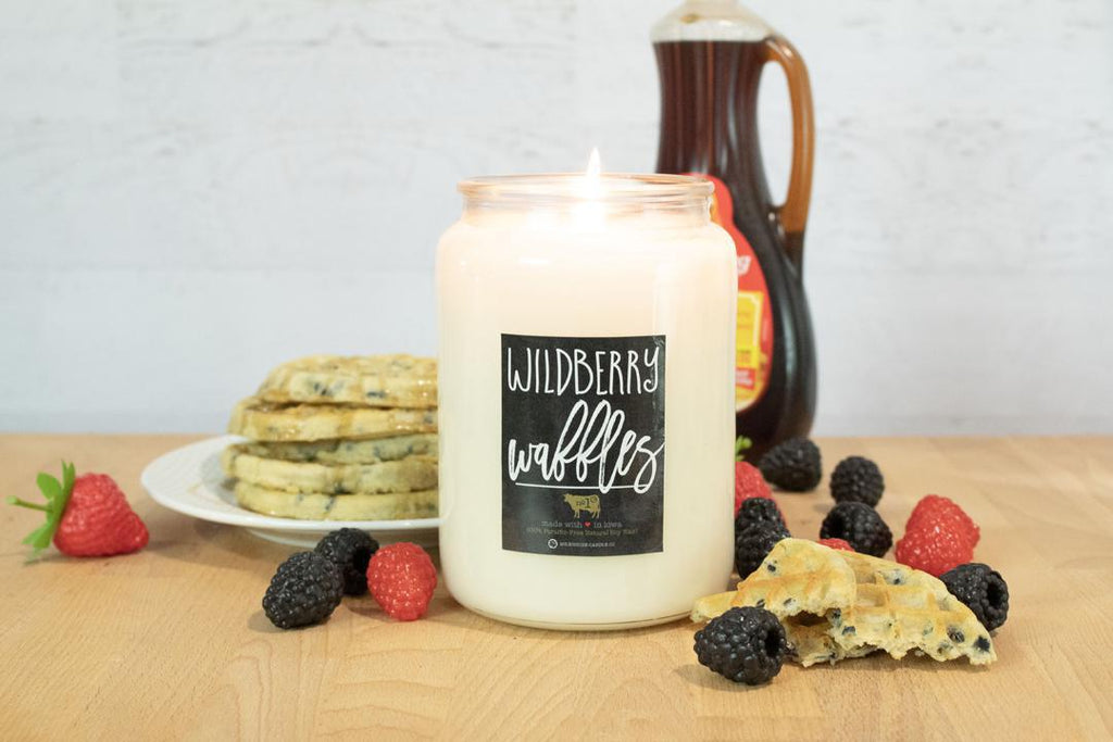 Farmhouse Mason Jar - Wildberry Waffles