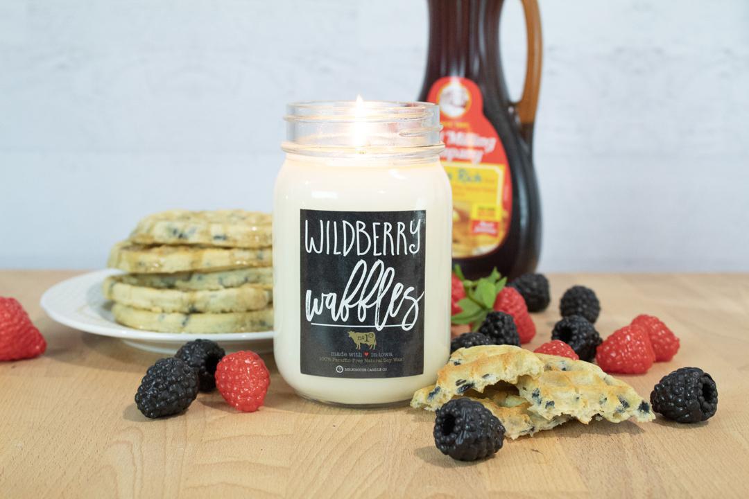 Farmhouse Mason Jar - Wildberry Waffles
