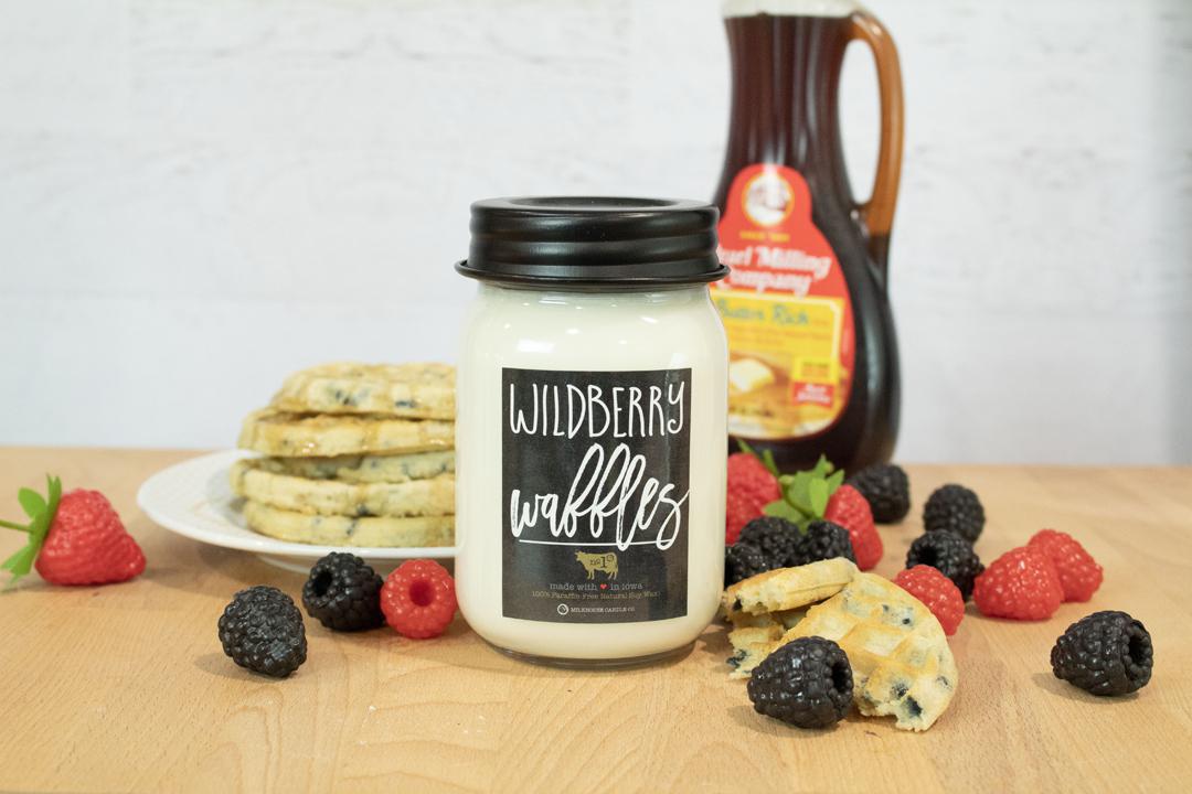 Farmhouse Mason Jar - Wildberry Waffles