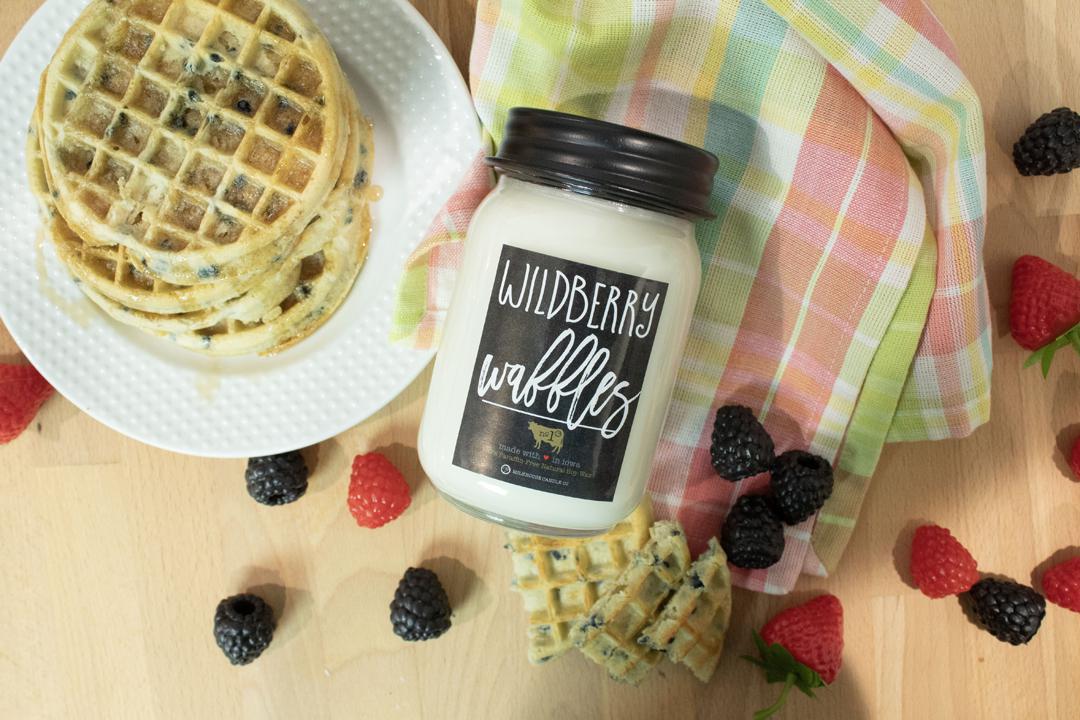 Farmhouse Mason Jar - Wildberry Waffles