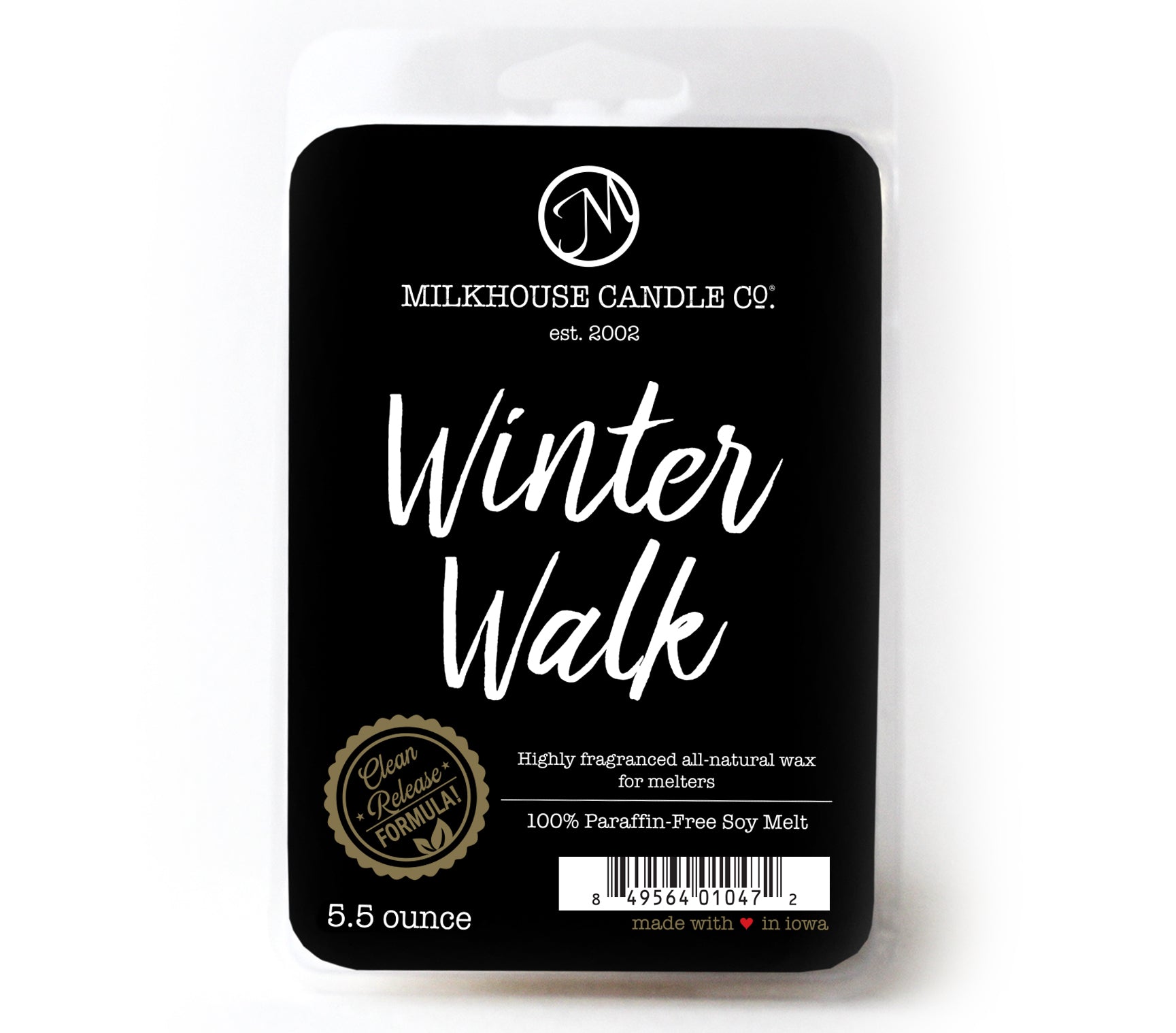 Milkhouse Candle Co: Winter Walk - 16oz Butter Jar