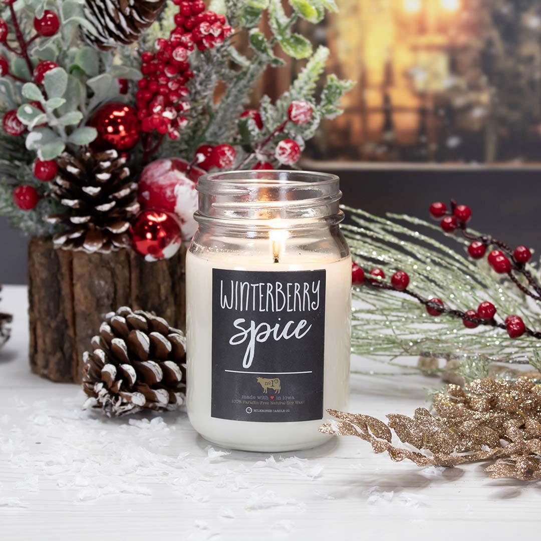 Milkhouse Candle Co: Winterberry Spice