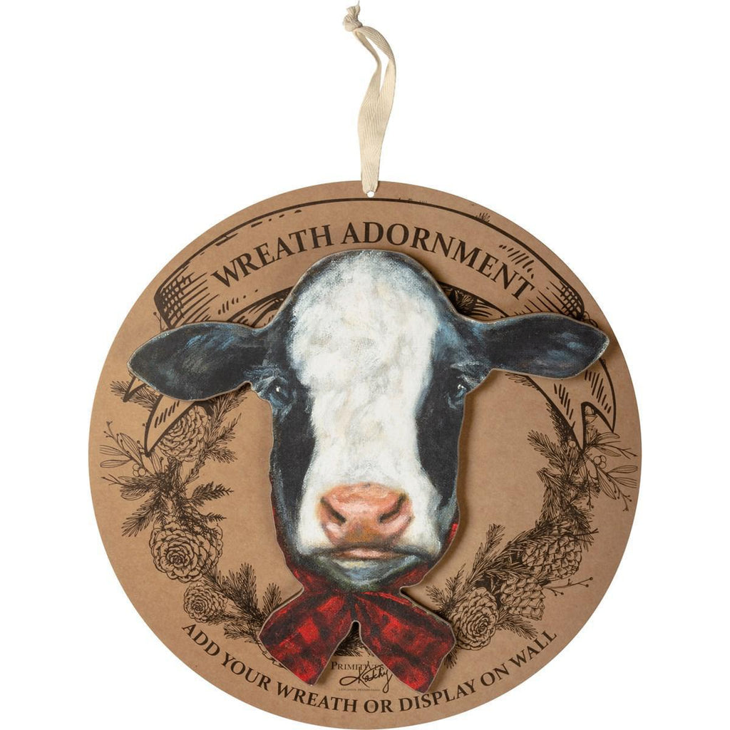 Wreath Insert - Cow