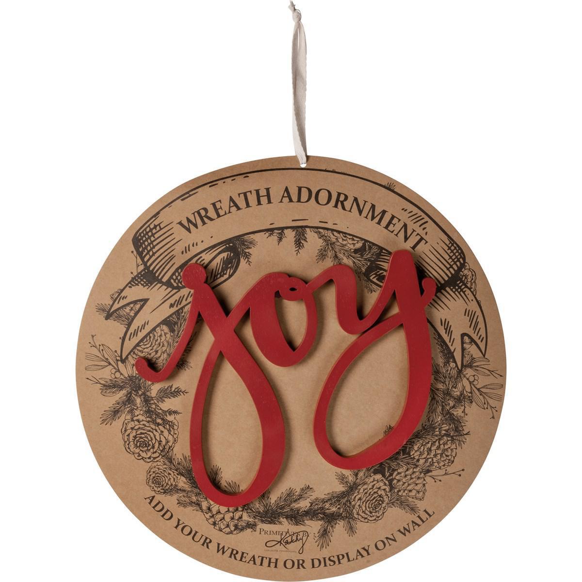 Wreath Insert - Joy