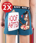 Hoof Arted Men's Horse Funny Boxer by LazyOne - XXL