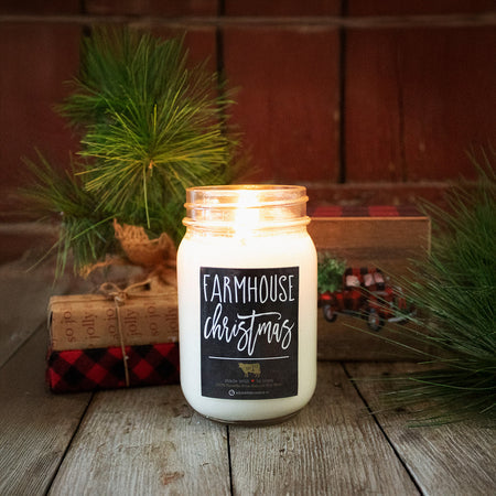 Farmhouse Christmas Candle | Milkhouse Candle Co.