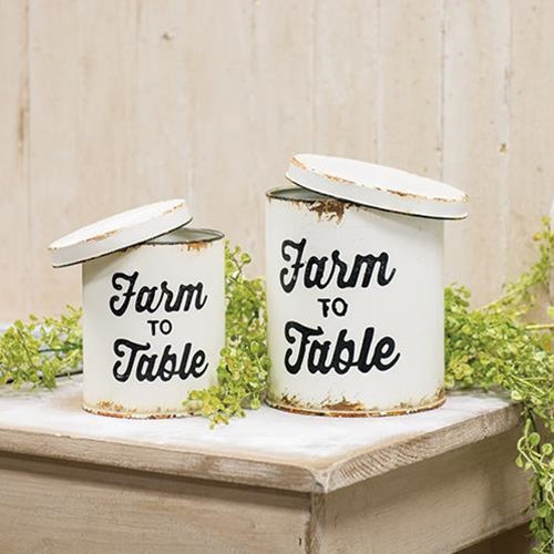 2/Set Farm to Table Canisters