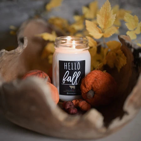 Hello Fall Candle | Milkhouse Candle Co.
