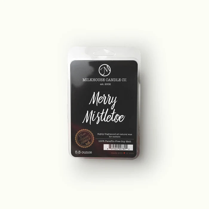 Merry Mistletoe Soy Wax Melts | Milkhouse Candle Co.