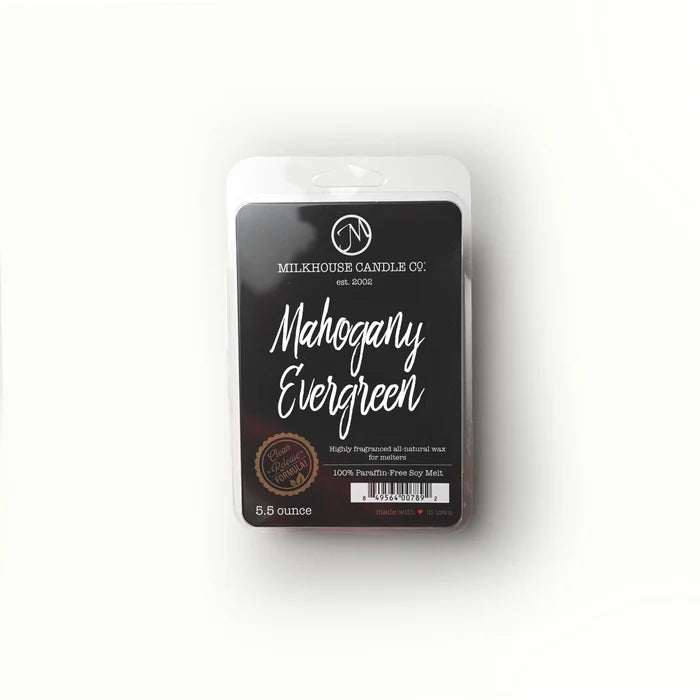 Mahogany Evergreen Candle | Milkhouse Candle Co.