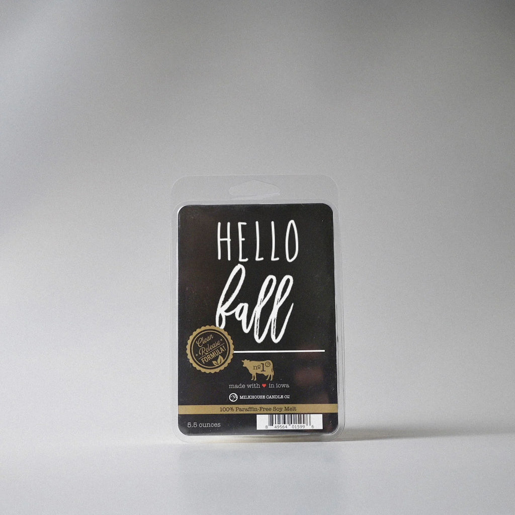 Hello Fall Scent Wax Melts by Milkhouse Candle Co.